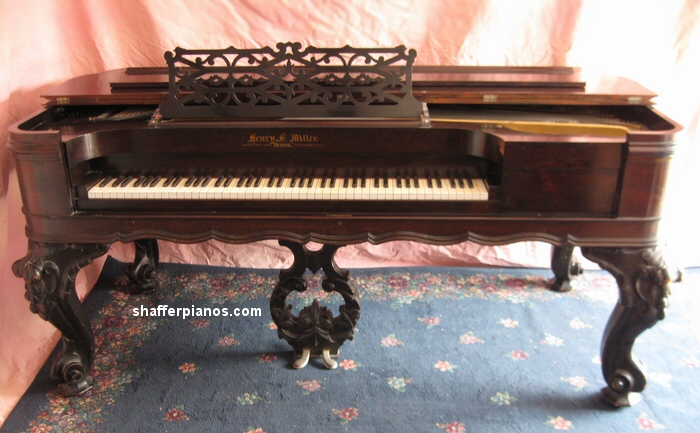 Henry Miller Square Grand Piano Antique pianos for sale